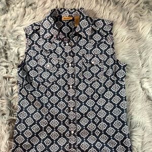 Wrangler Sleeveless Western Shirt